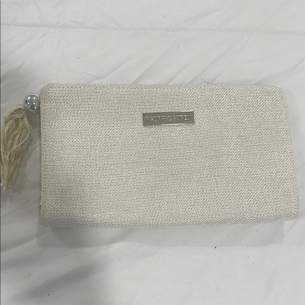 Dazzling White Clutch by [Brand]